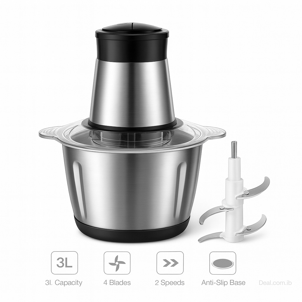 محضّرة طعام 3 لتر | Food 3L Processor